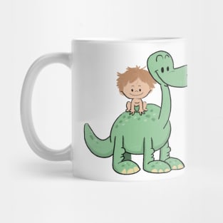 The Good Dinosaur cartoon t-shirt design Mug